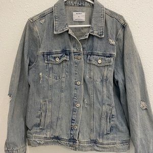 Distressed Denim Jacket